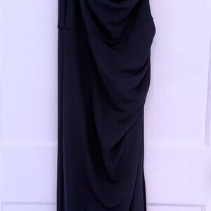 David’s Bridal WBM3681 - Navy Evening Dress - Size: 8 NEW W/ TAGS & NEVER WORN